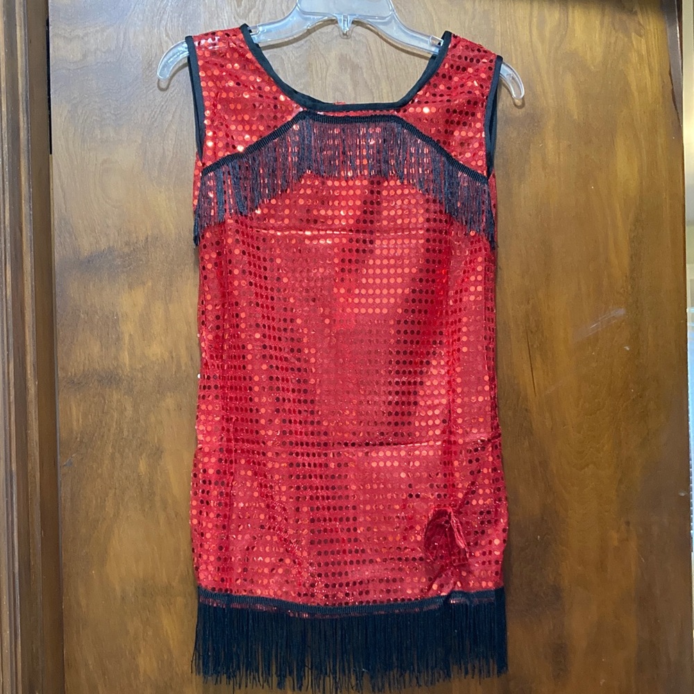 Red Twenties Flapper Costume